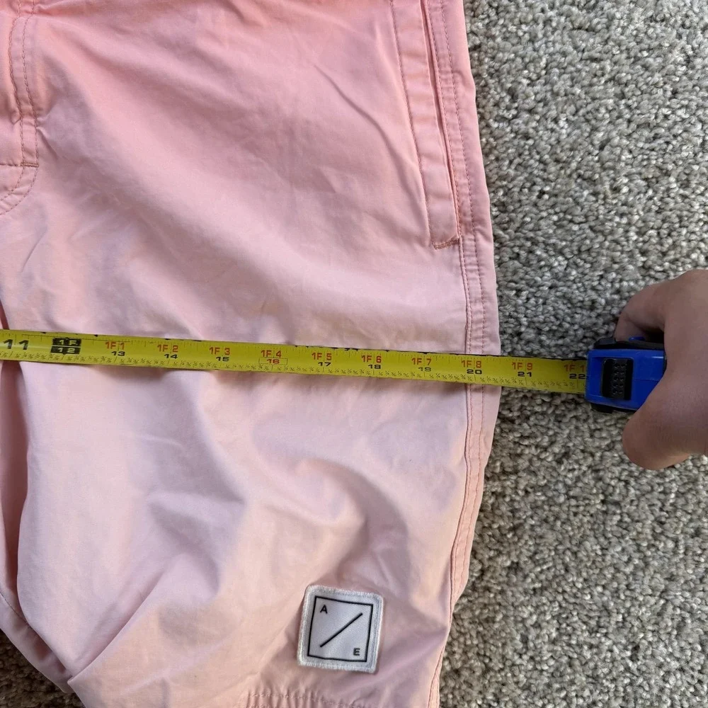 American Eagle Outfitters Swim Shorts Mens Medium Pink Ombré Trunks Beach